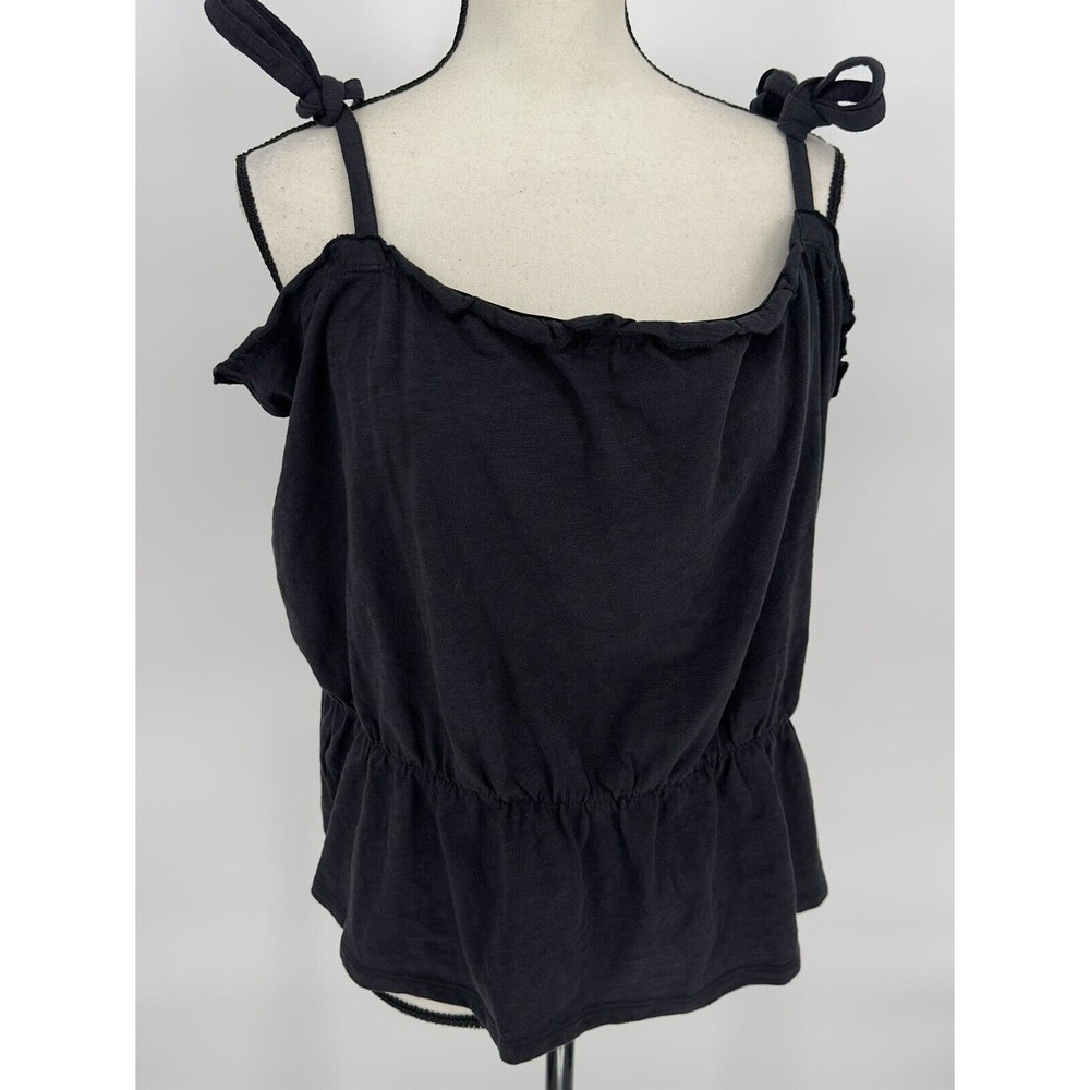 Known‎ Supply Allegra Tank Top Blouse Black Size 3X Sleeveless Top